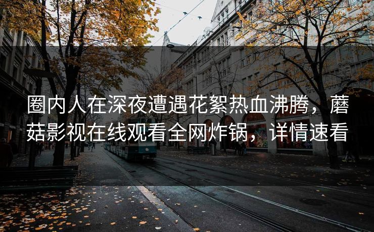 圈内人在深夜遭遇花絮热血沸腾，蘑菇影视在线观看全网炸锅，详情速看  第1张